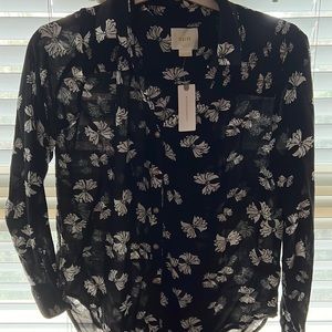 Anthropologie Maeve brand floral blouse